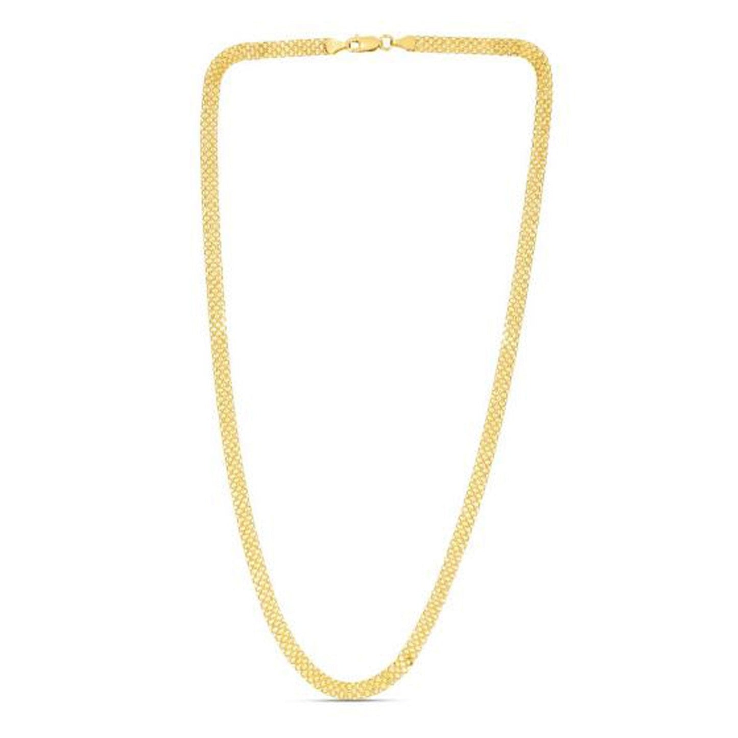 Cadena Bismark de Oro Amarillo de 14k (4.70 mm)