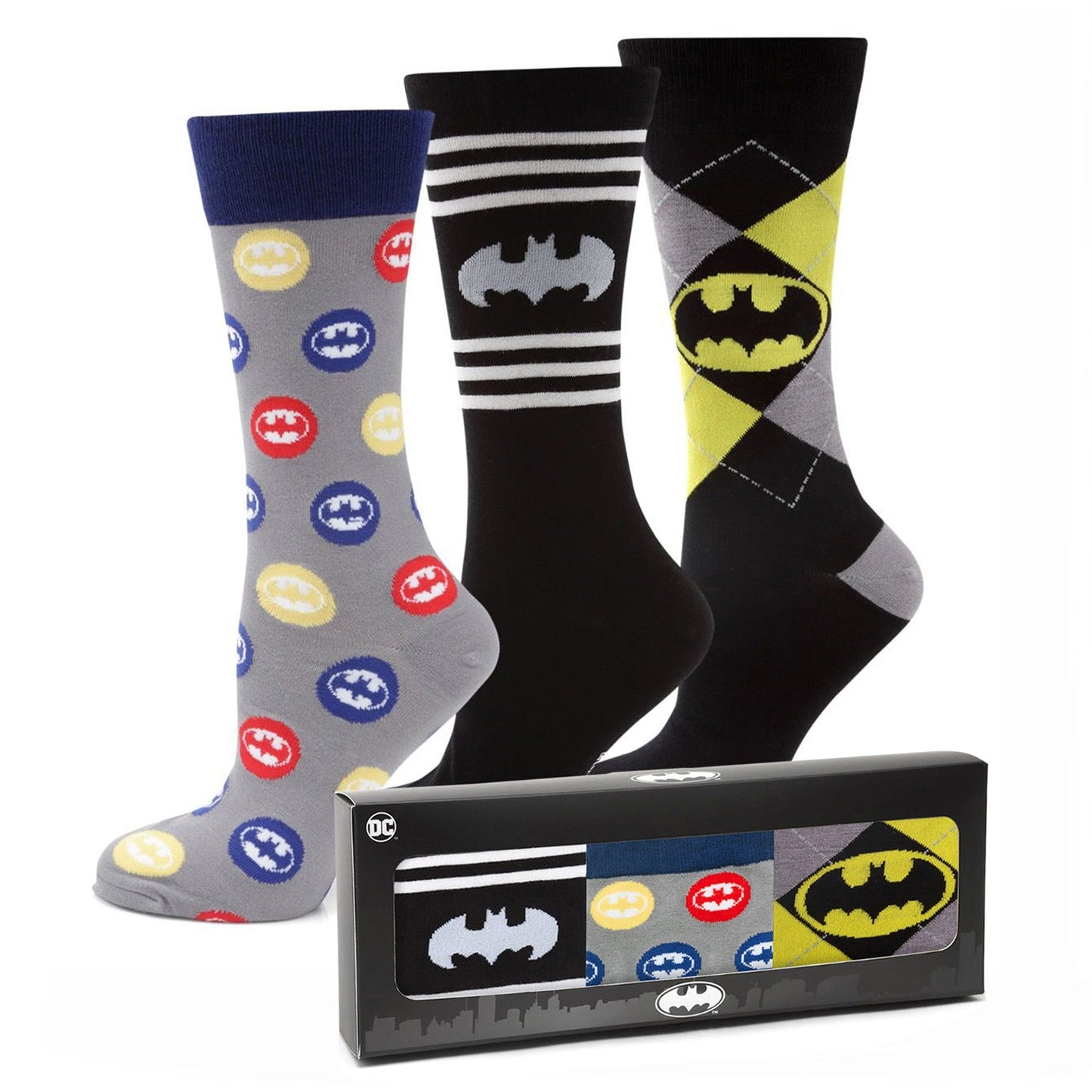 DC Batman 3 Pack Sock Gift Set - My Men's Shop