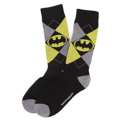 DC Batman Argyle Classic Sock - My Men's Shop