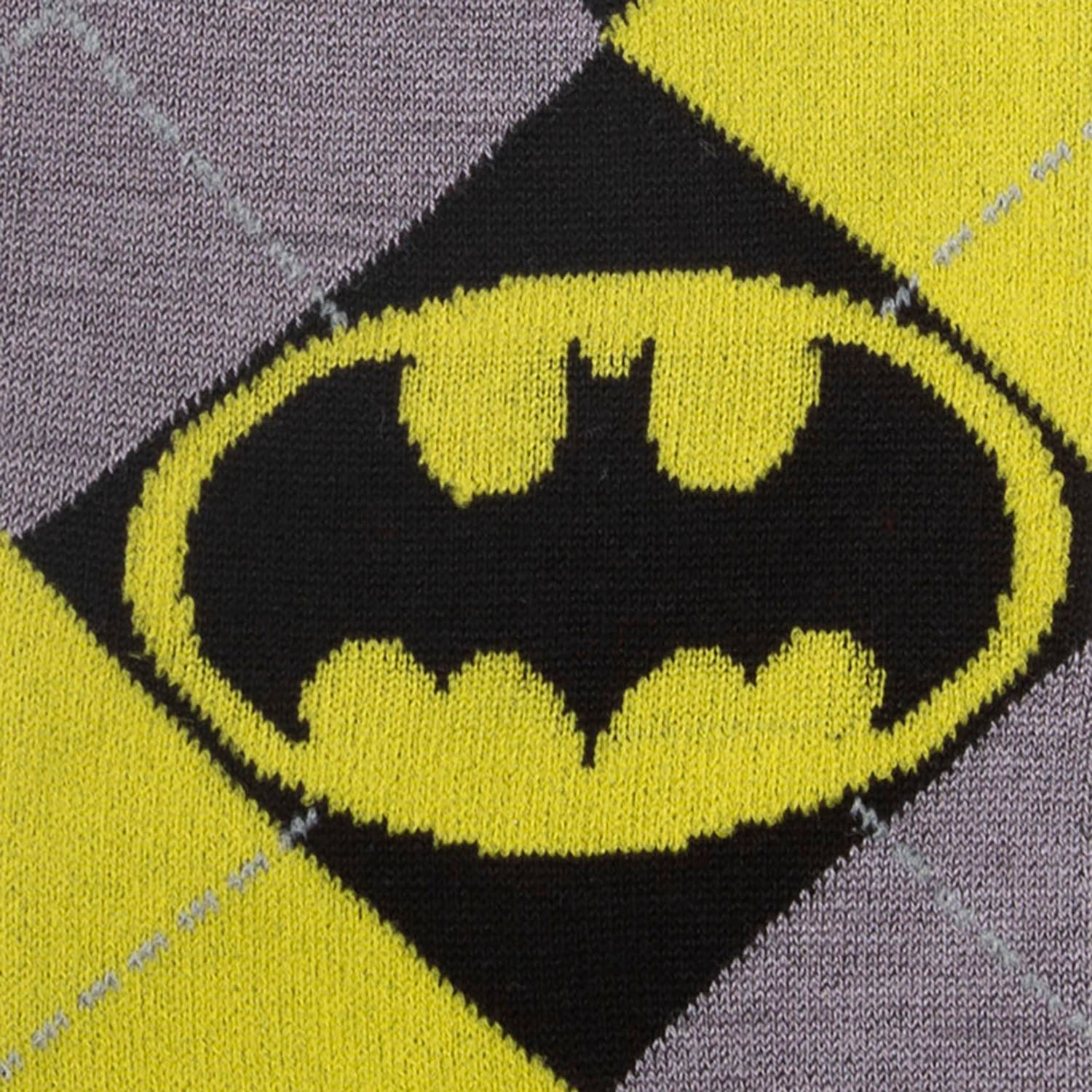 DC Batman Argyle Classic Sock - My Men's Shop