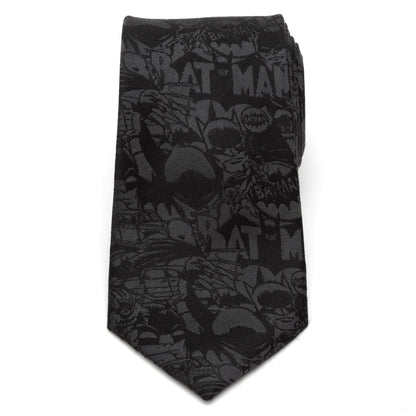 Corbata negra del cómic de Batman de DC