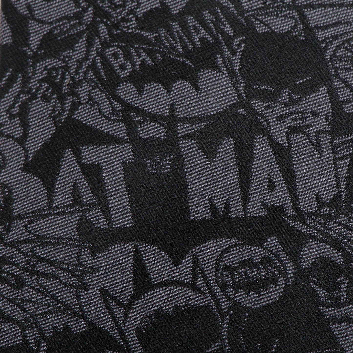 Corbata negra del cómic de Batman de DC