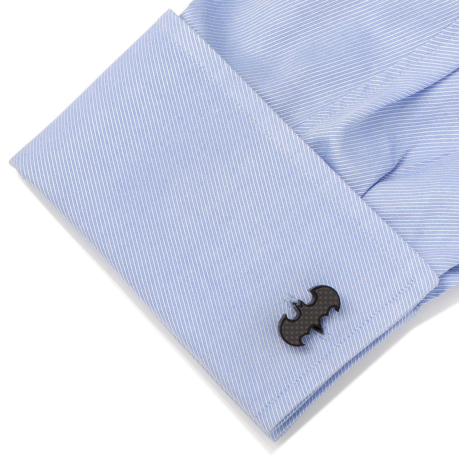DC Batman Stainless Steel Carbon Fiber Cufflinks - My Men's Shop
