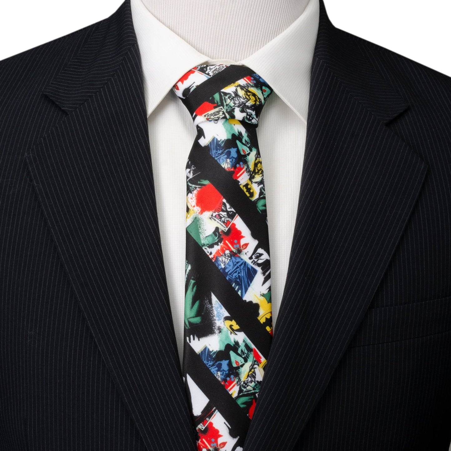 DC Batman Chaos Stripe Men's Tie - My Men's Shop