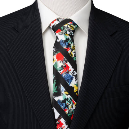 DC Batman Chaos Stripe Men's Tie - My Men's Shop