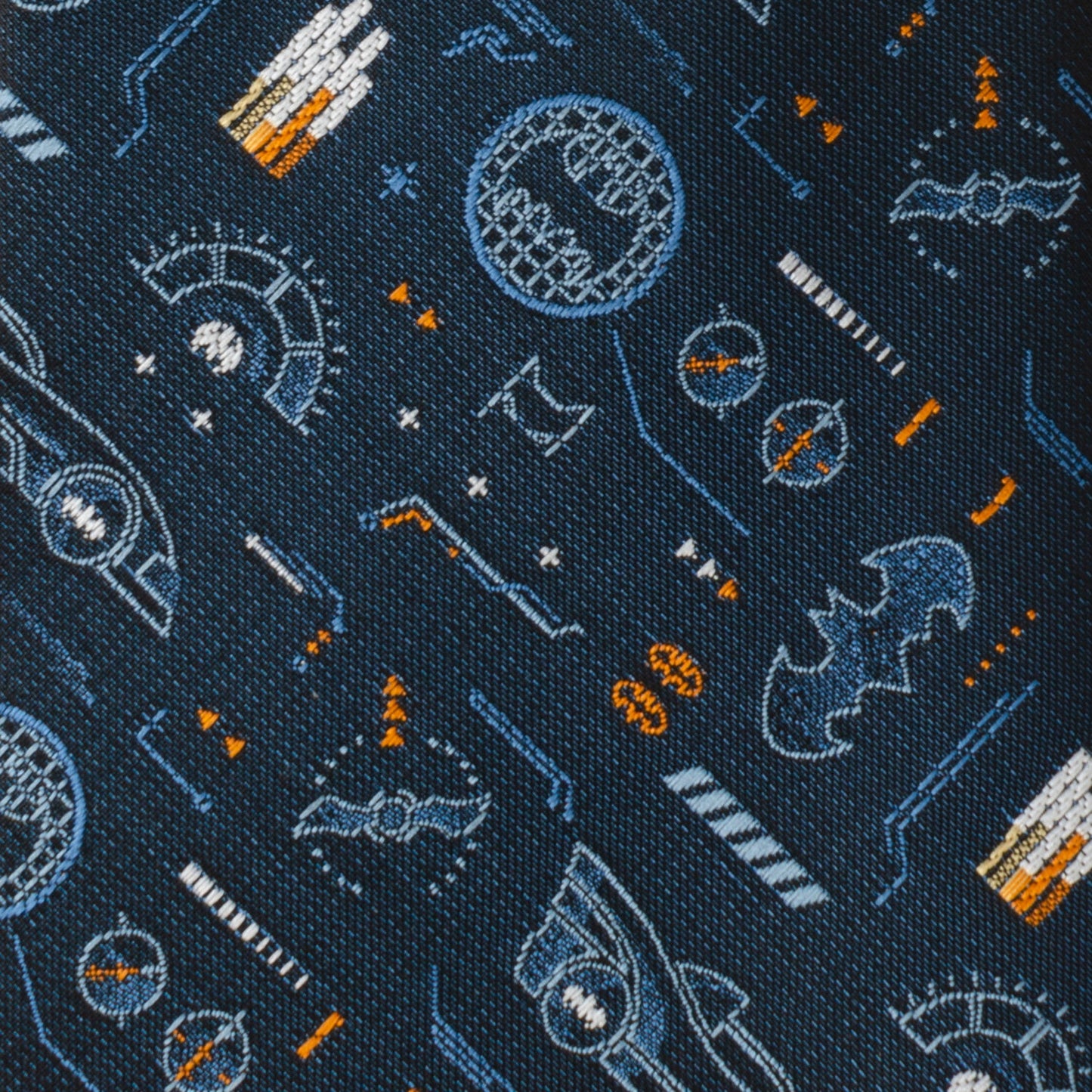 DC Batman Batmobile Black Men's Tie - My Men's Shop