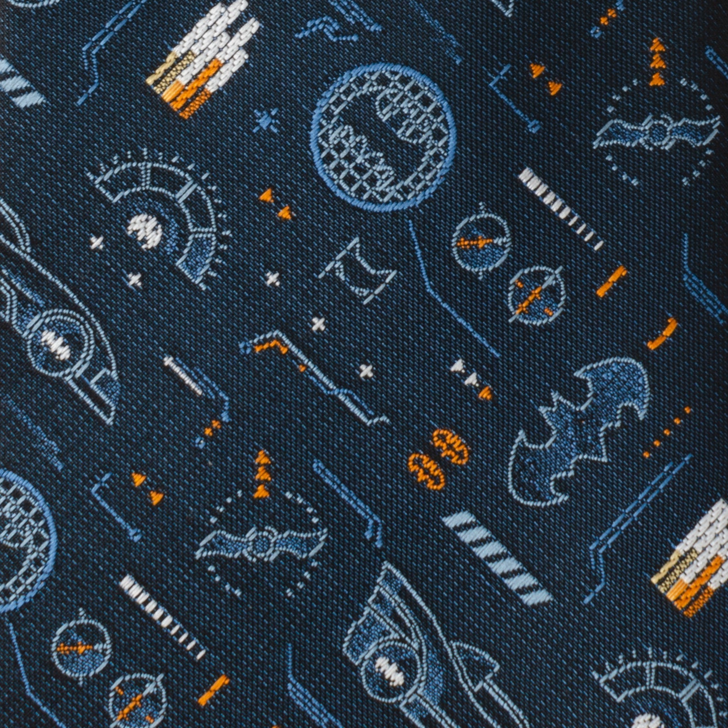 DC Batman Batmobile Black Men's Tie - My Men's Shop