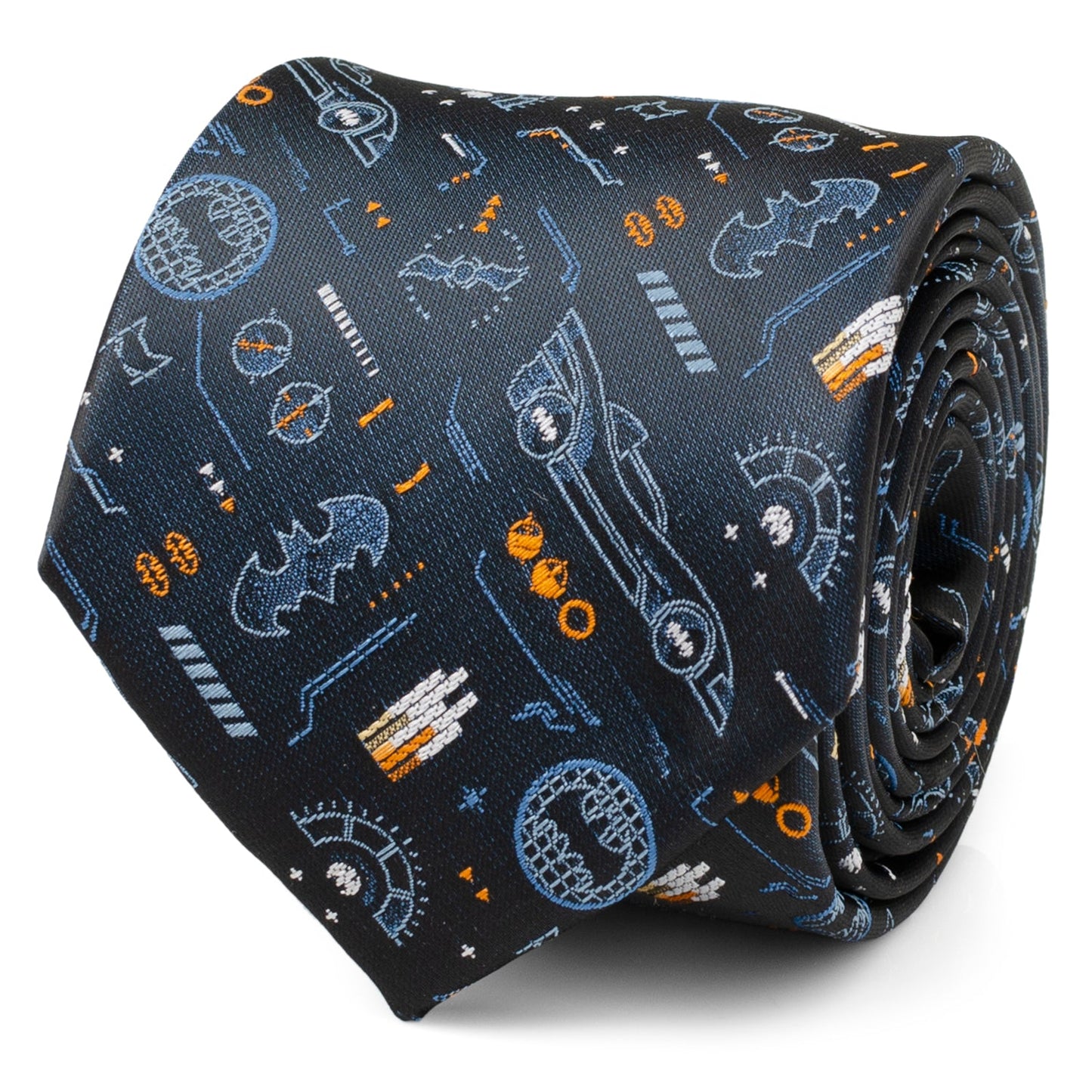 DC Batman Batmobile Black Men's Tie - My Men's Shop