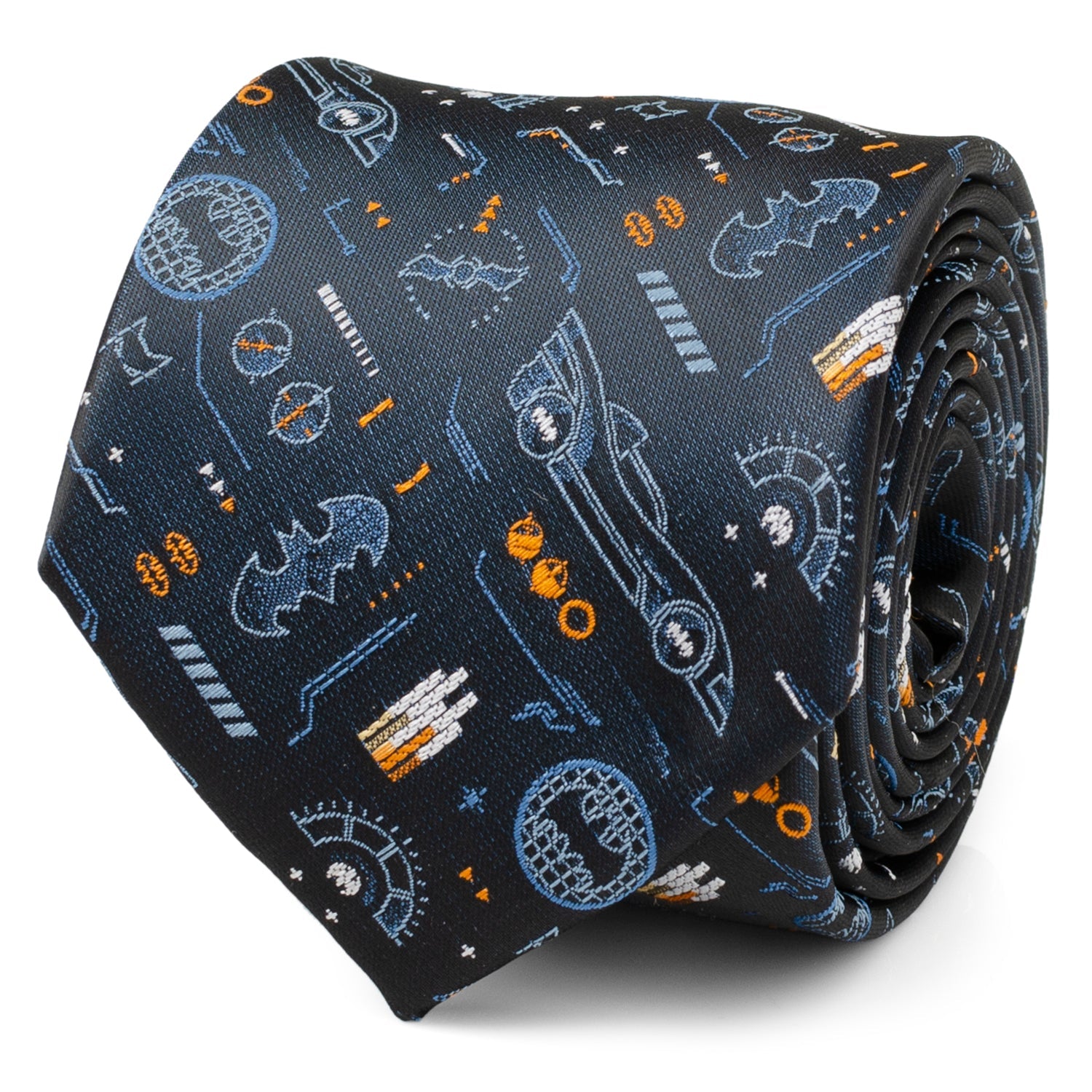 DC Batman Batmobile Black Men's Tie - My Men's Shop