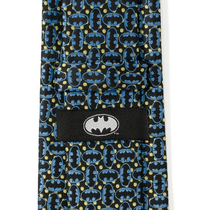 DC Batman Emblem Multi Black Men's Tie - My Men's Shop