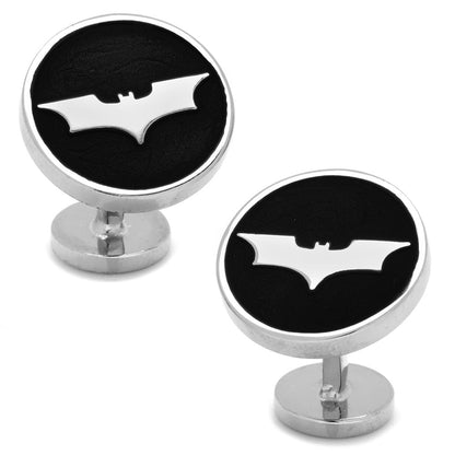 DC Batman Dark Knight Recessed Black Cufflinks - My Men's Shop