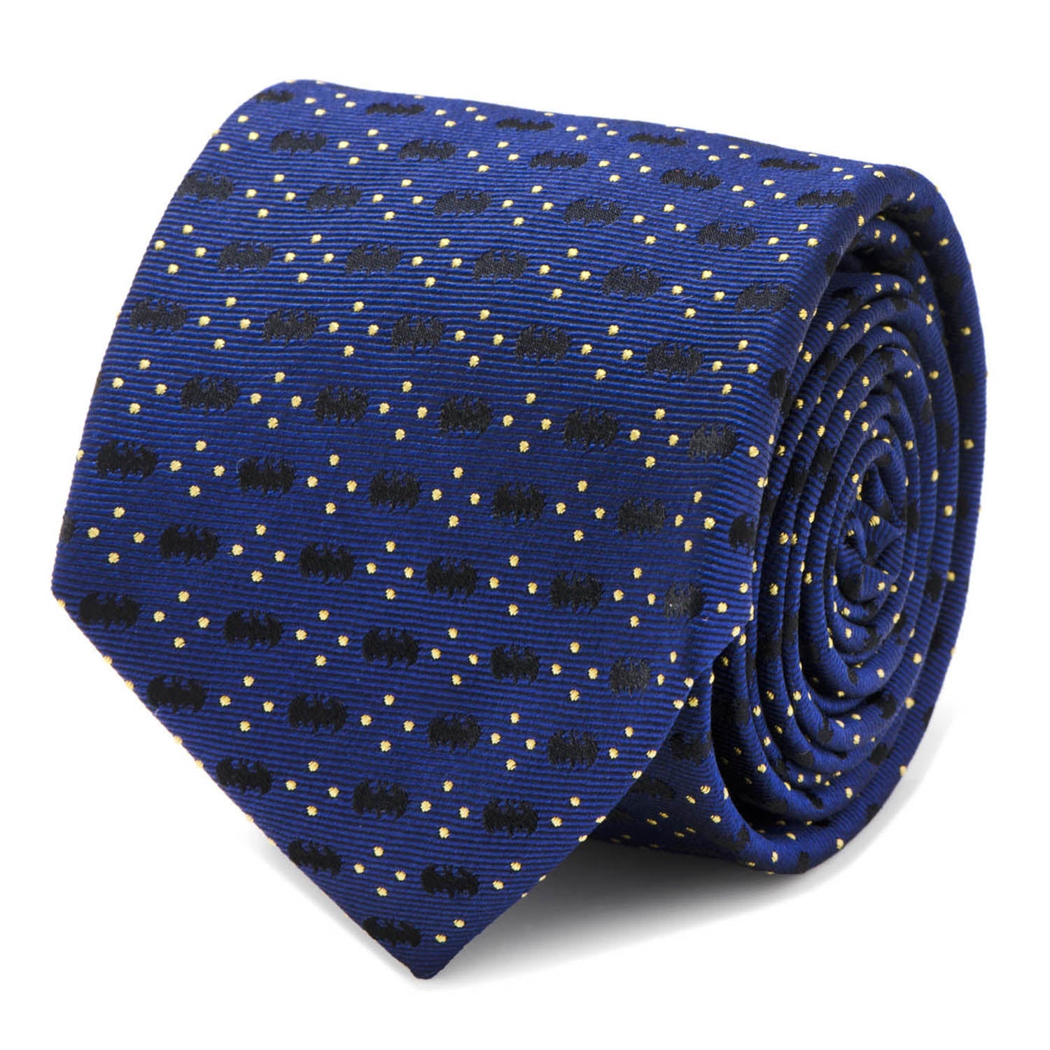 DC Batman Icon Diamond Dot Navy Mens Tie - My Men's Shop