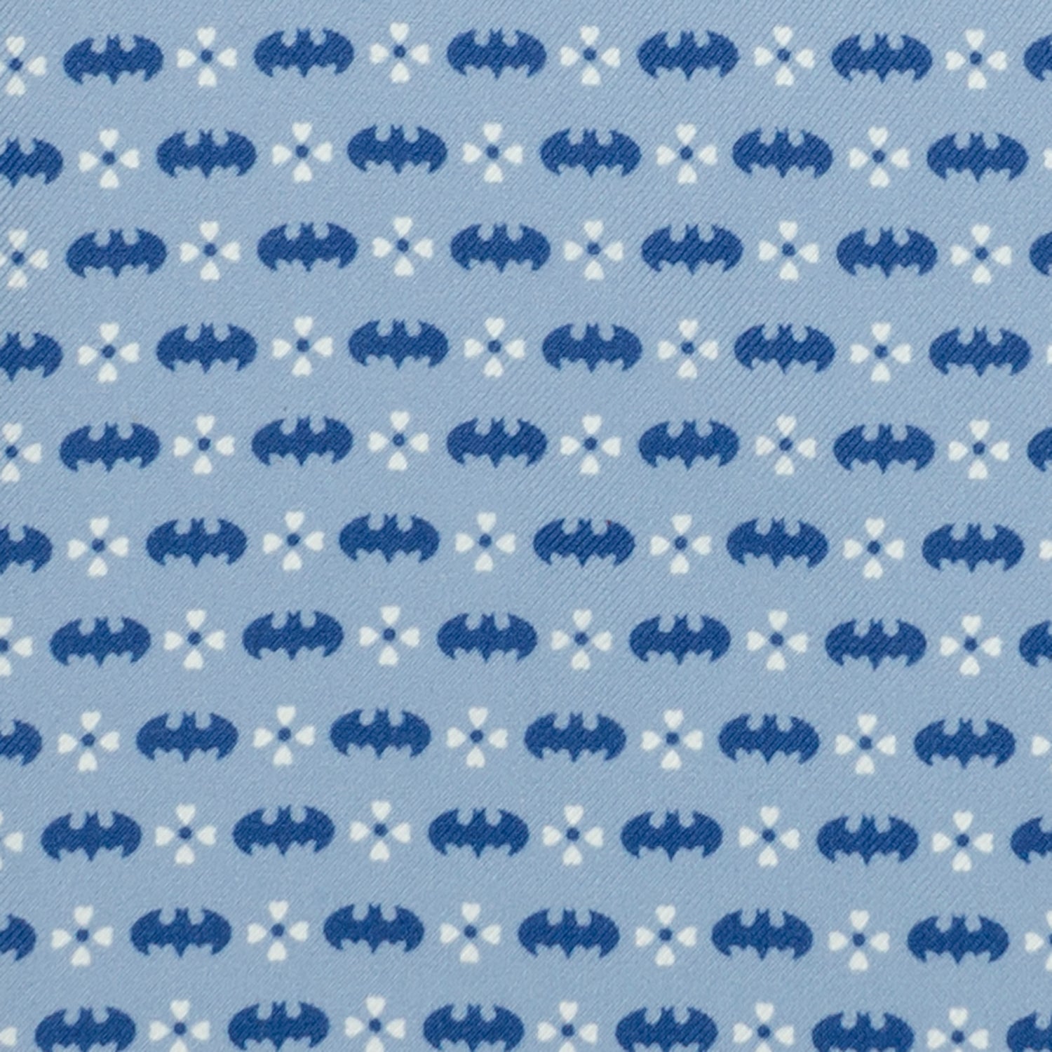 DC Batman Multi Motif Blue Pocket Square - My Men's Shop