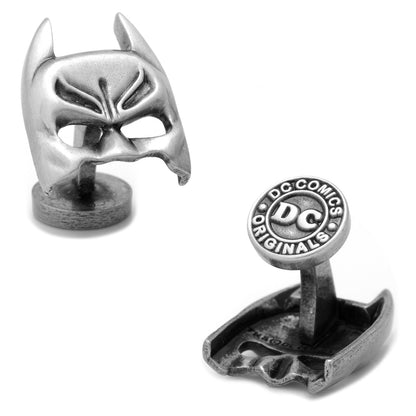 Gemelos de plata Máscara de Batman DC