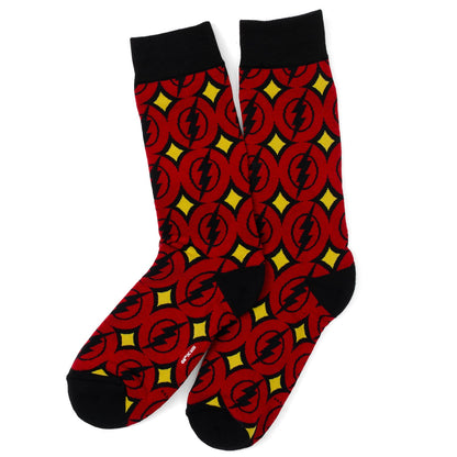 Calcetines rojos de hombre DC The Flash