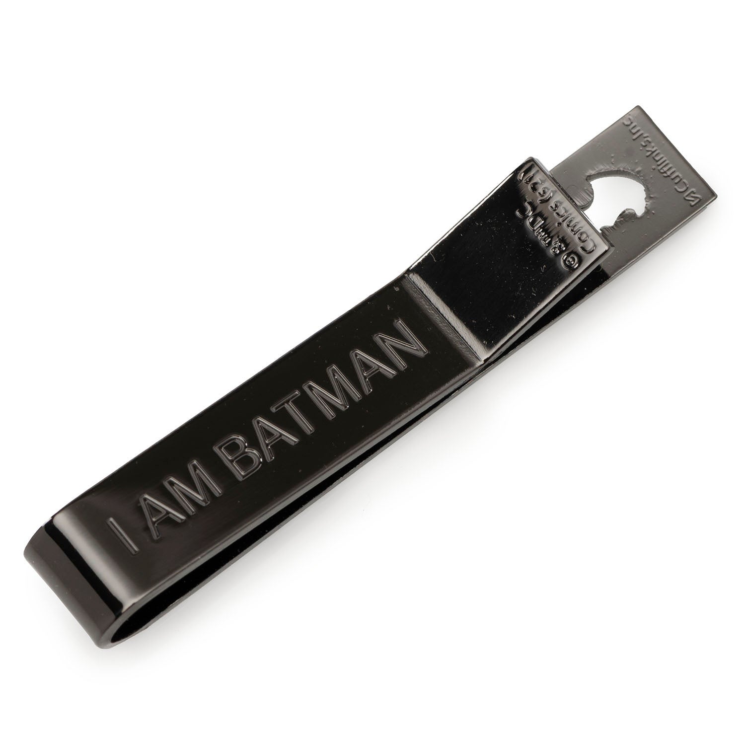 DC Batman I Am Batman Black Tie Bar - My Men's Shop