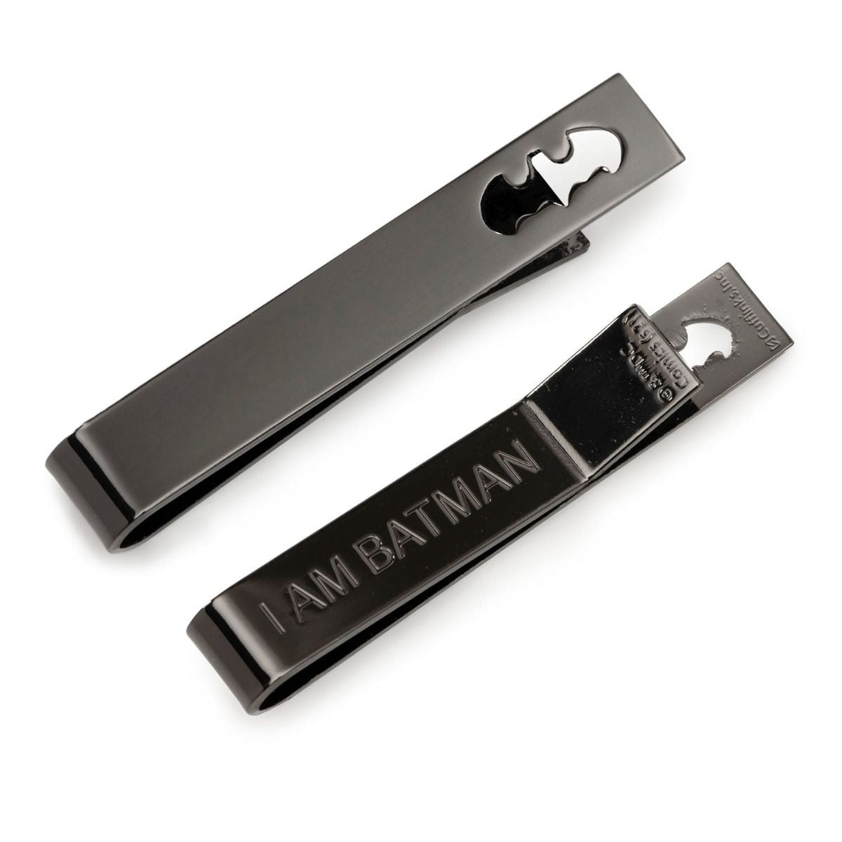 DC Batman I Am Batman Black Tie Bar - My Men's Shop