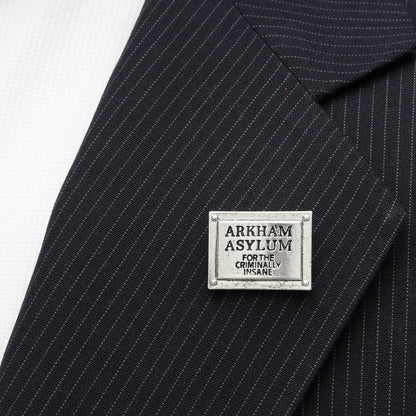 DC Batman Arkham Asylum Lapel Pin - My Men's Shop