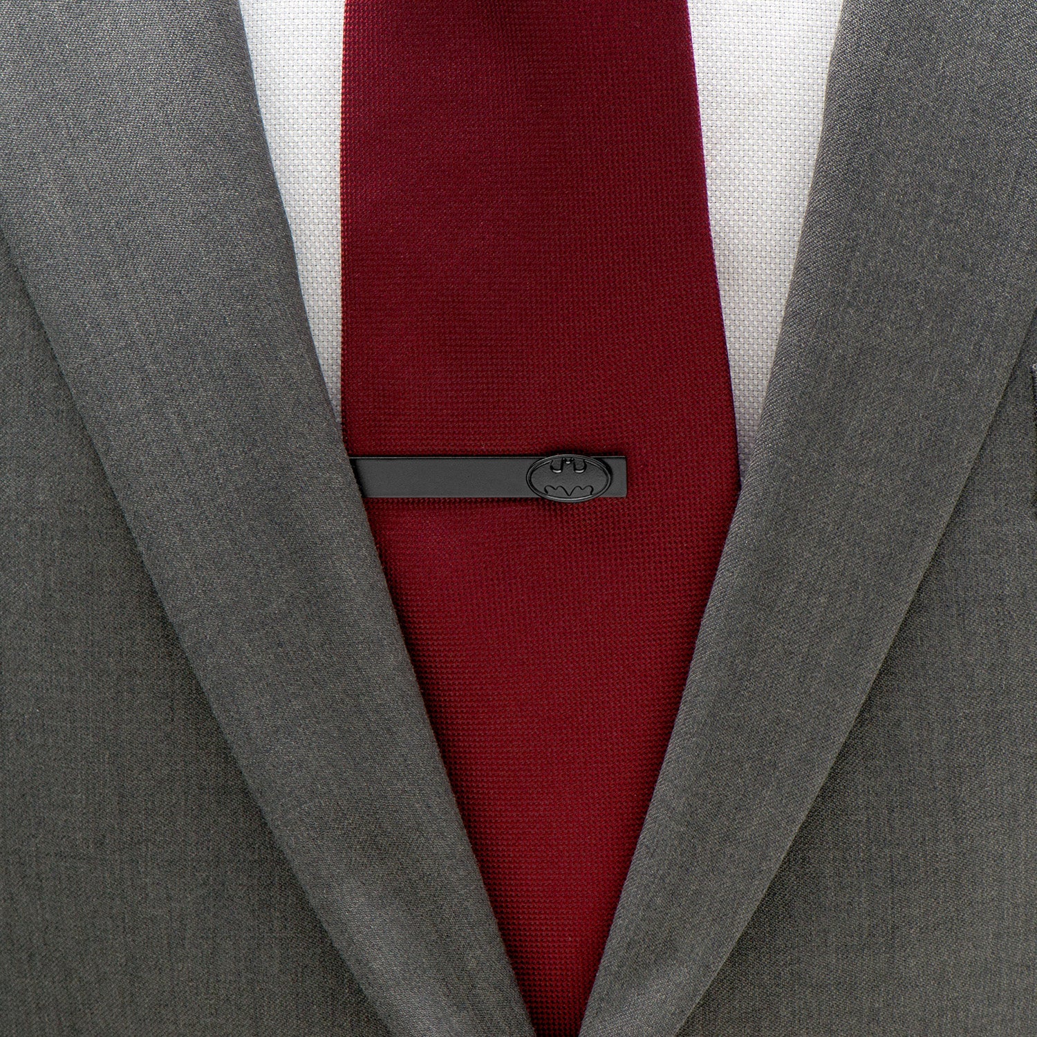 DC Batman Black Oval Tie Bar - My Men's Shop