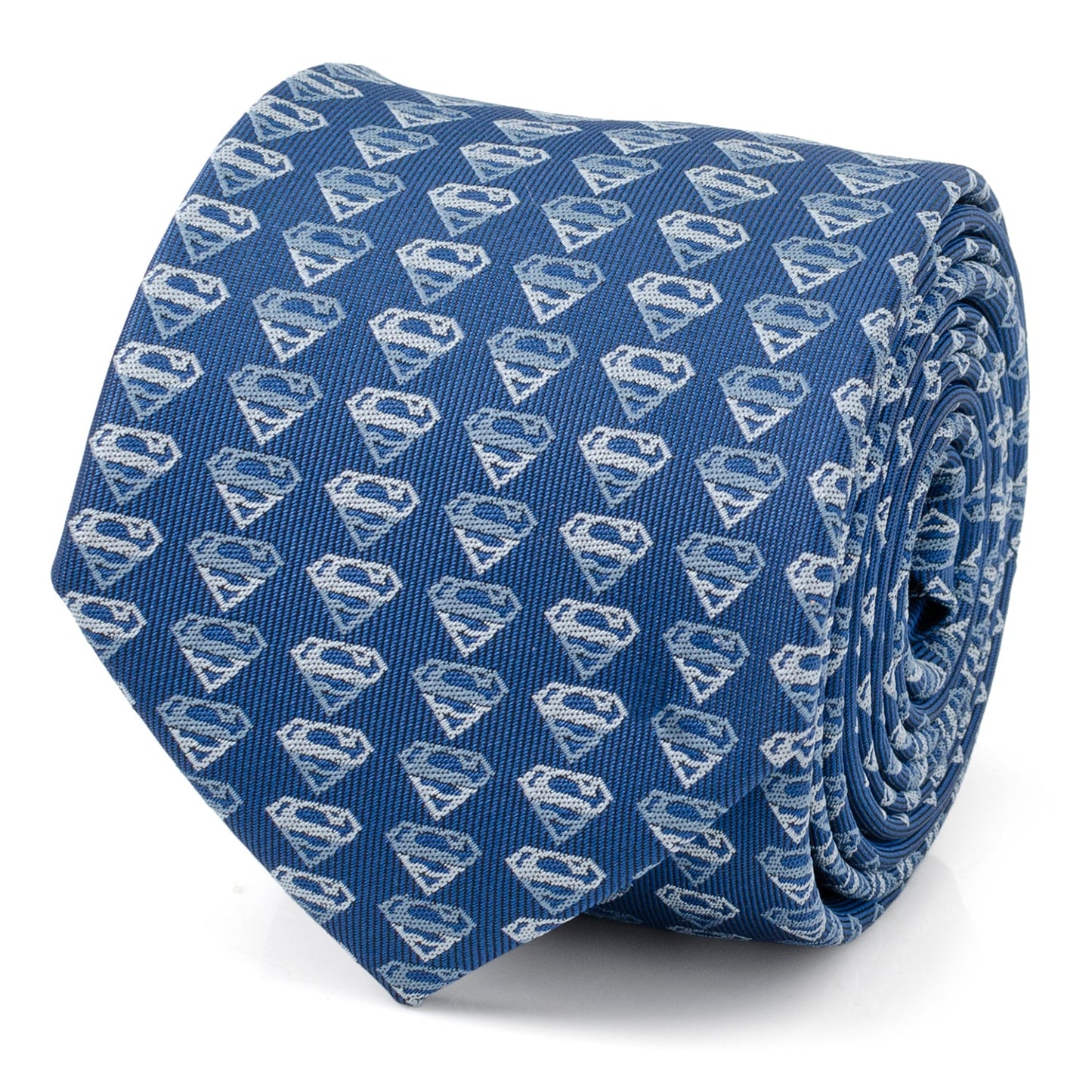 DC Superman Shield Multi Blue Men's Tie