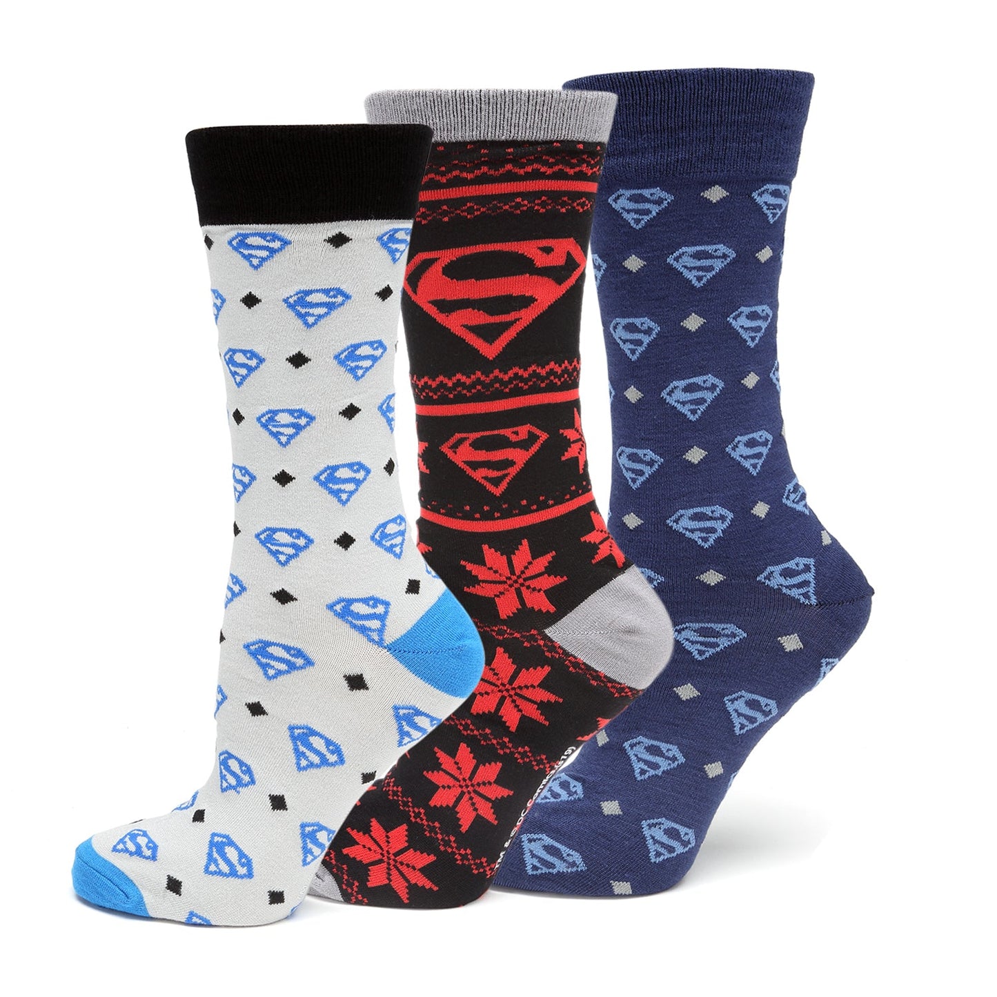 DC Superman 3 Pair Sock Gift Set
