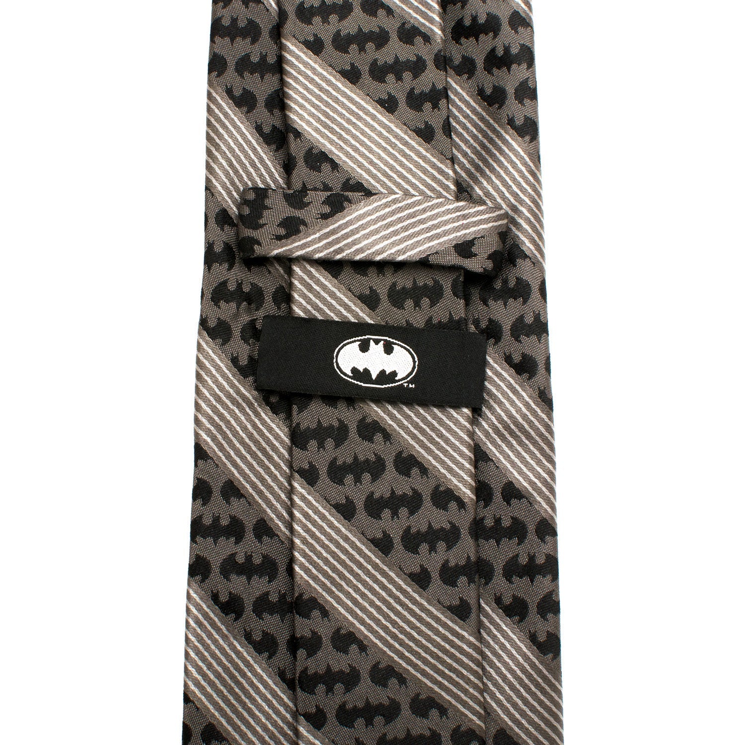DC Batman Black Pinstripe Tie - My Men's Shop
