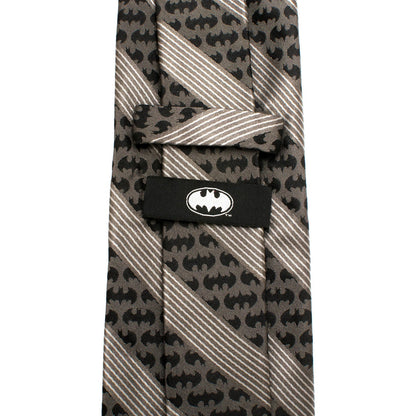 DC Batman Black Pinstripe Tie - My Men's Shop