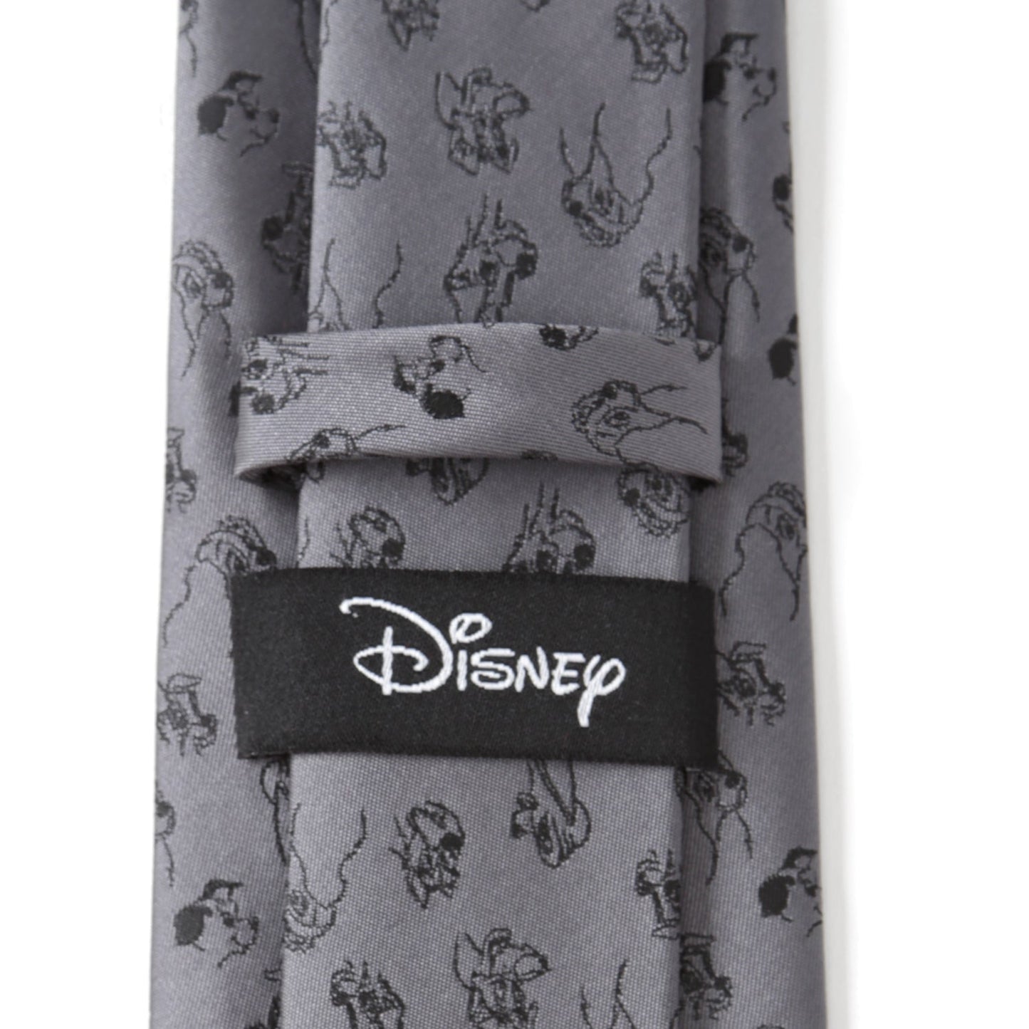 Corbata gris de hombre Disney Dogs