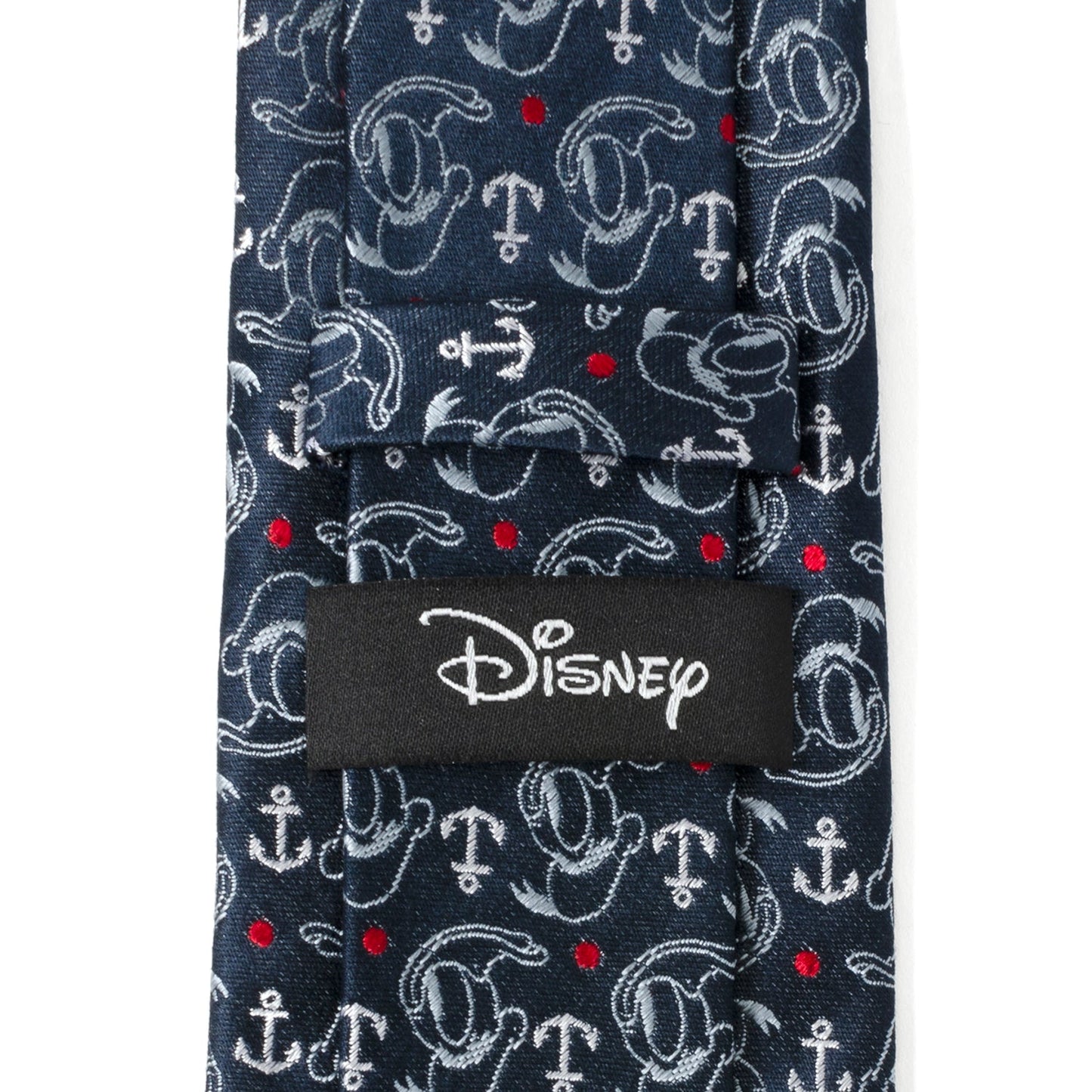 Disney Donald Duck Anchor Navy Blue Men's Tie
