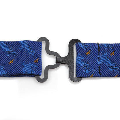 Disney Aladdin Genie Scattered Blue Big Boys' Bow Tie