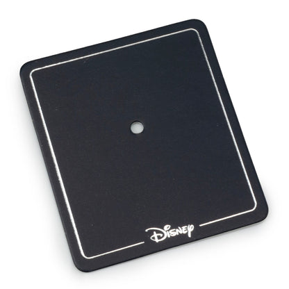Disney Mickey Mouse Stripe Gray Sock and Mickey Blue Lapel Pin Gift Set