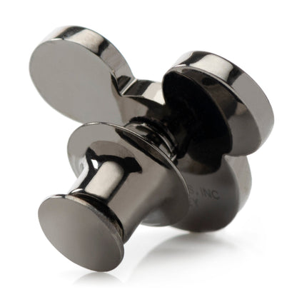 Disney Mickey Mouse Black Pave Crystal Lapel Pin