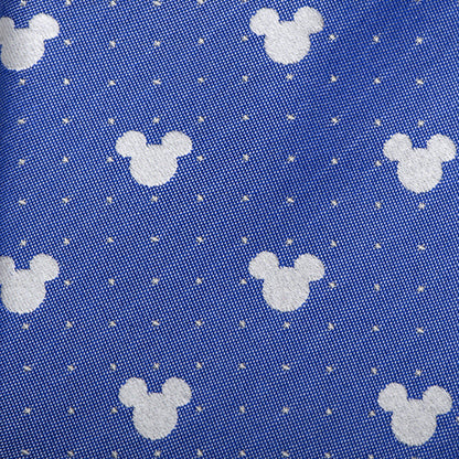 Disney Mickey Mouse Blue Pin Dot Men's Tie