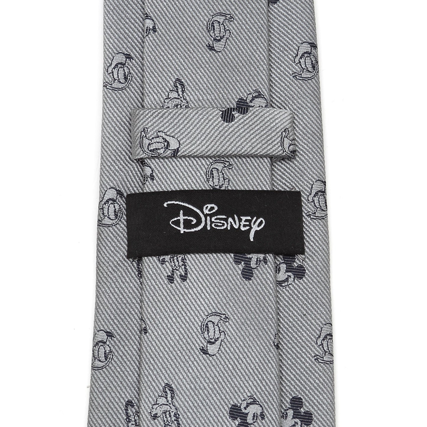 Disney Mickey and Friends Gray Men's Tie