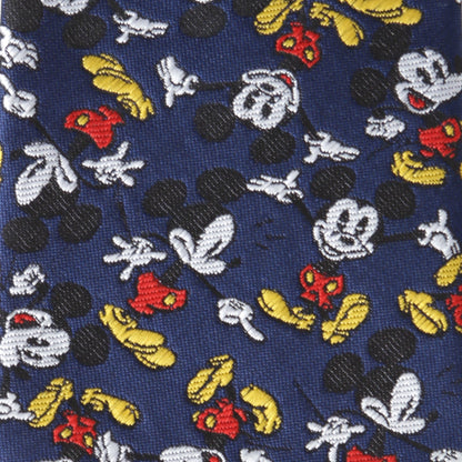 Corbata de hombre Disney Mickey Mouse Action Azul Marino