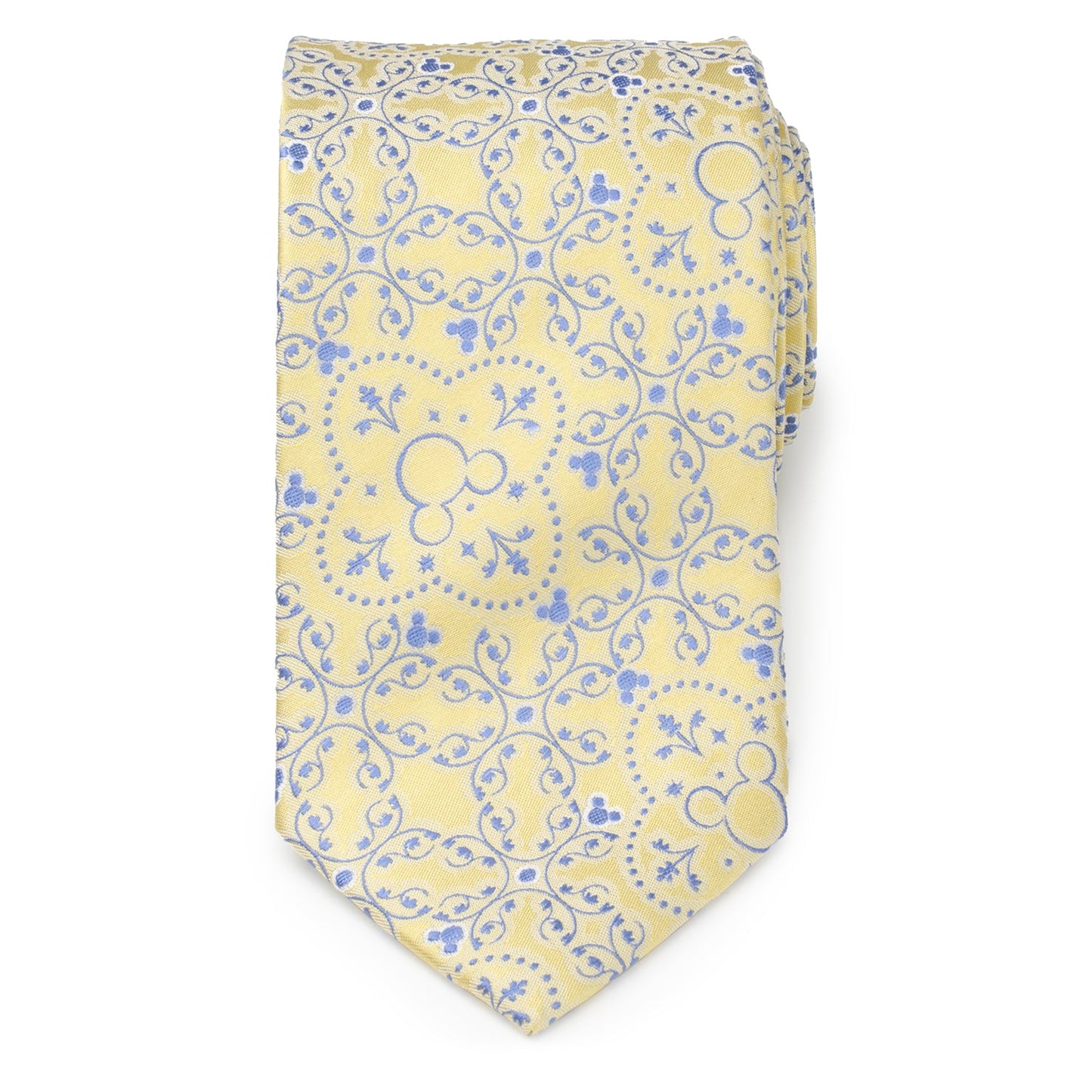 Corbata Disney Mickey Mouse Amarilla Multicolor para Hombre