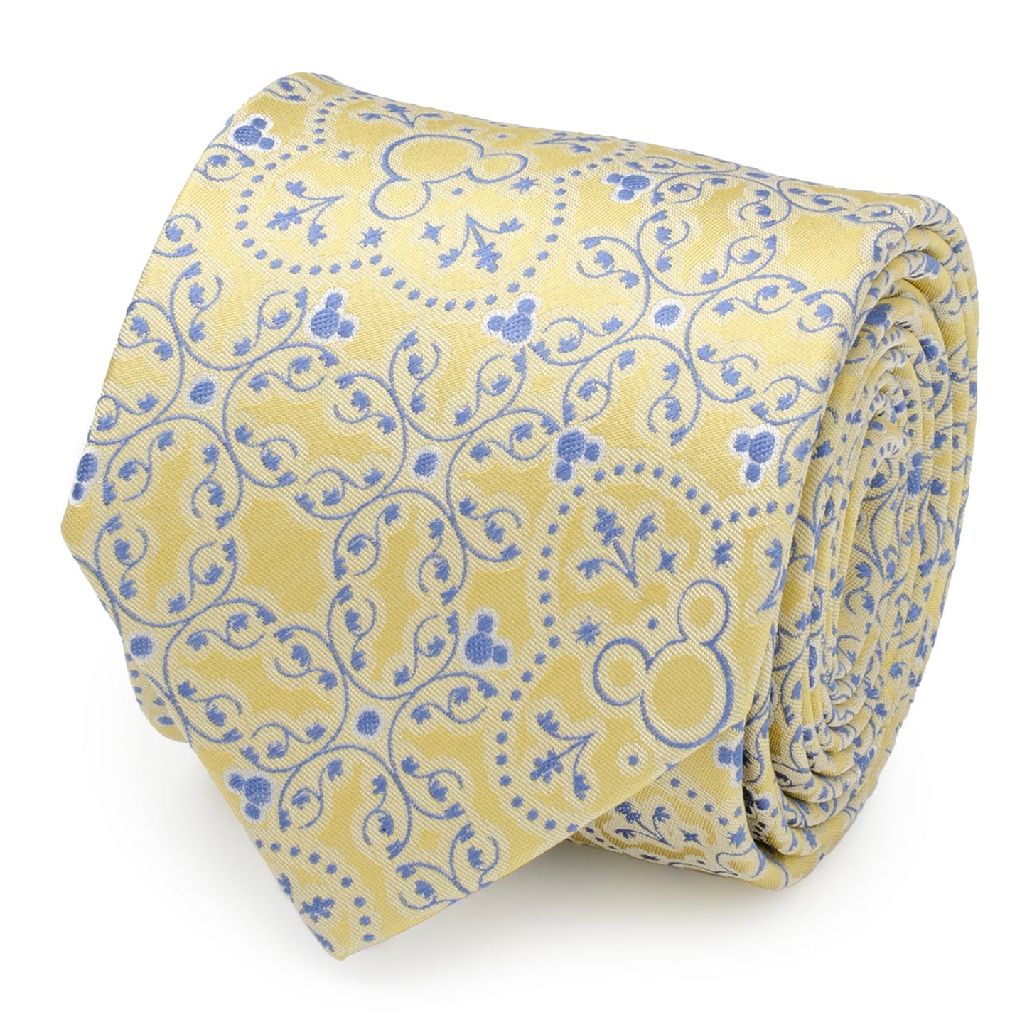 Corbata Disney Mickey Mouse Amarilla Multicolor para Hombre