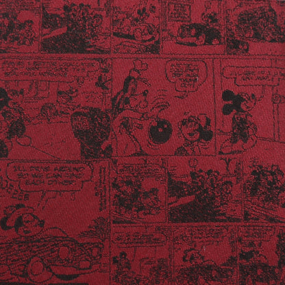 Disney Mickey Mouse Comic Red Men's Tie