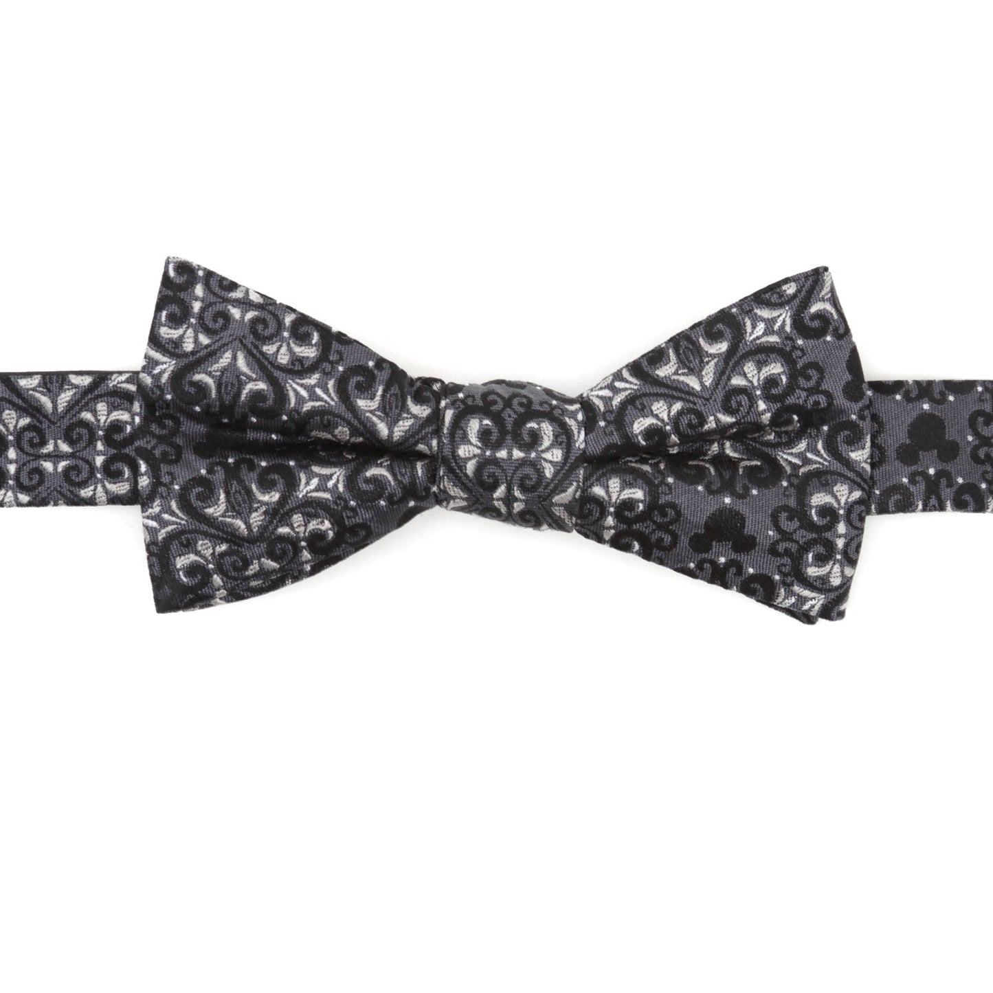 Disney Mickey Mouse Damask Tile Bow Tie