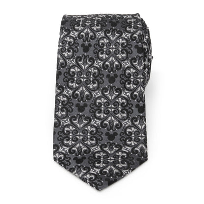 Disney Mickey Mouse Damask Tile Men's Tie