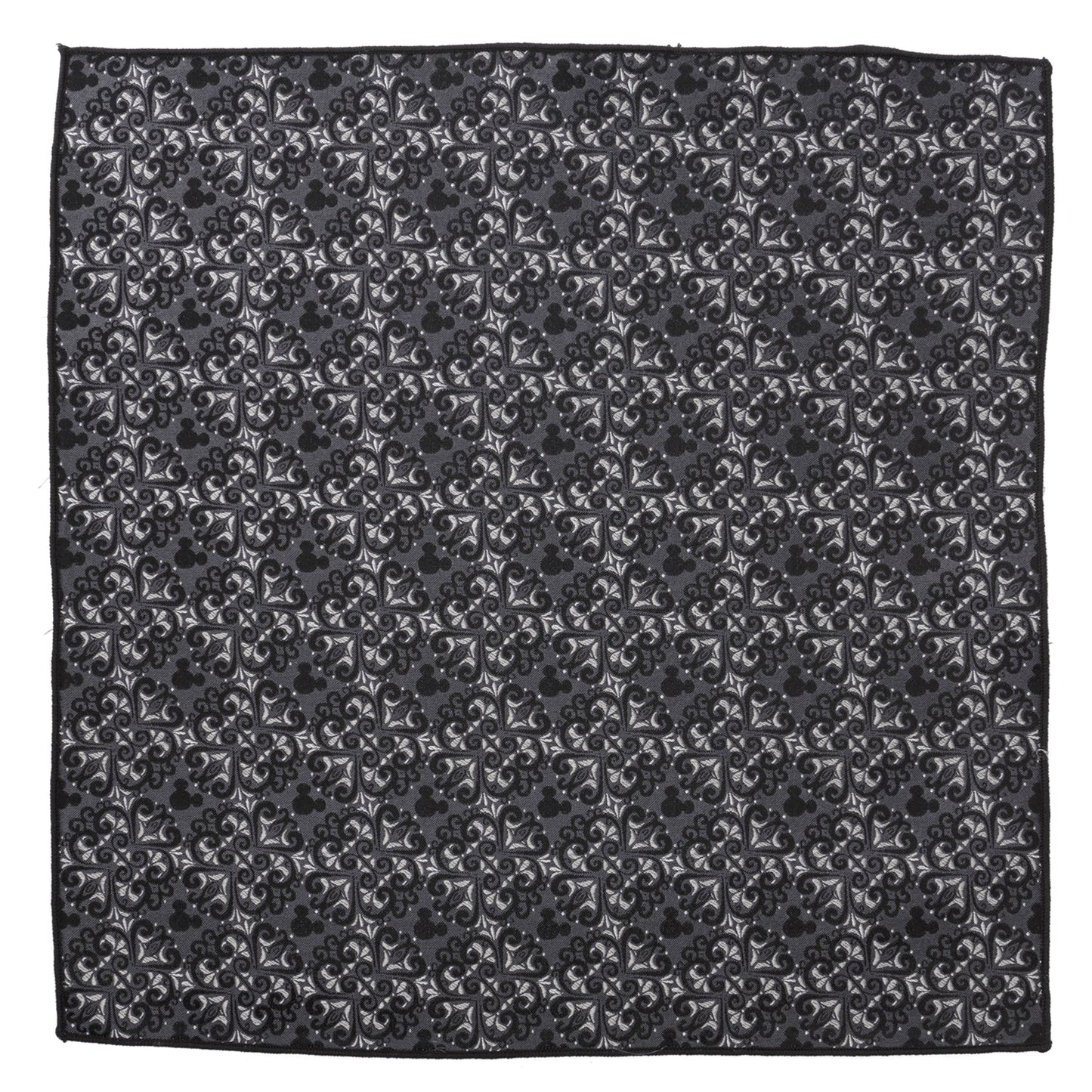 Disney Mickey Mouse Damask Tile Pocket Square