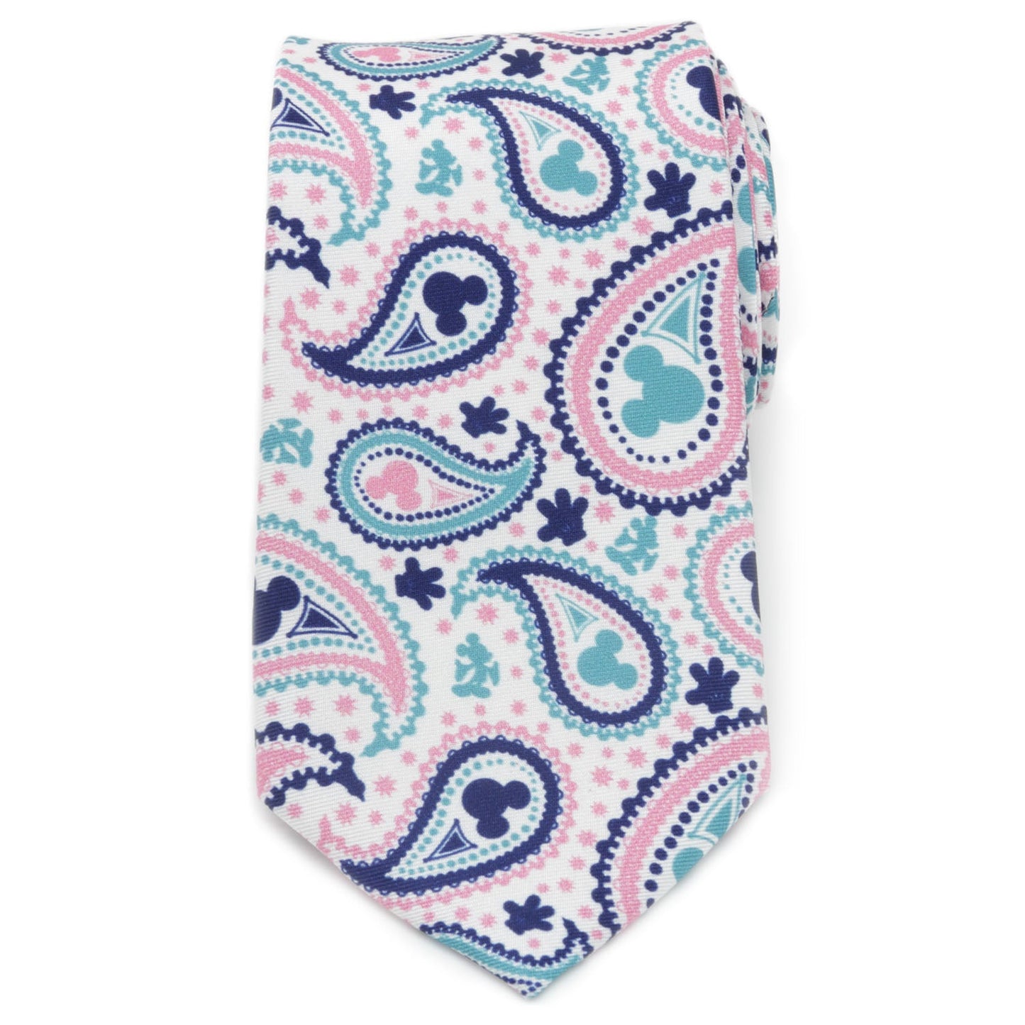 Disney Mickey Mouse Paisley Multi Men's Tie