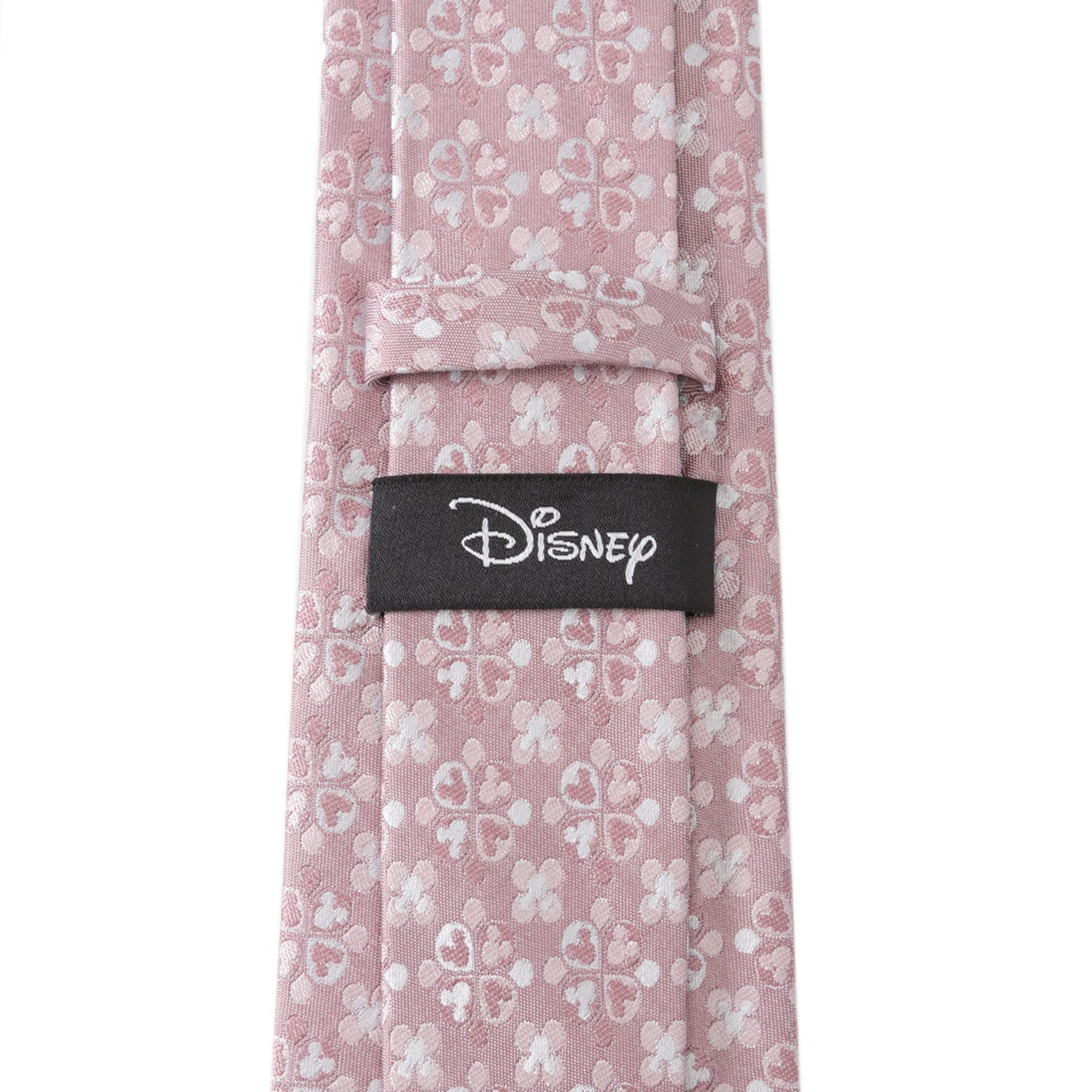 Disney Mickey Mouse Silhouette Blossom Pink Men's Tie