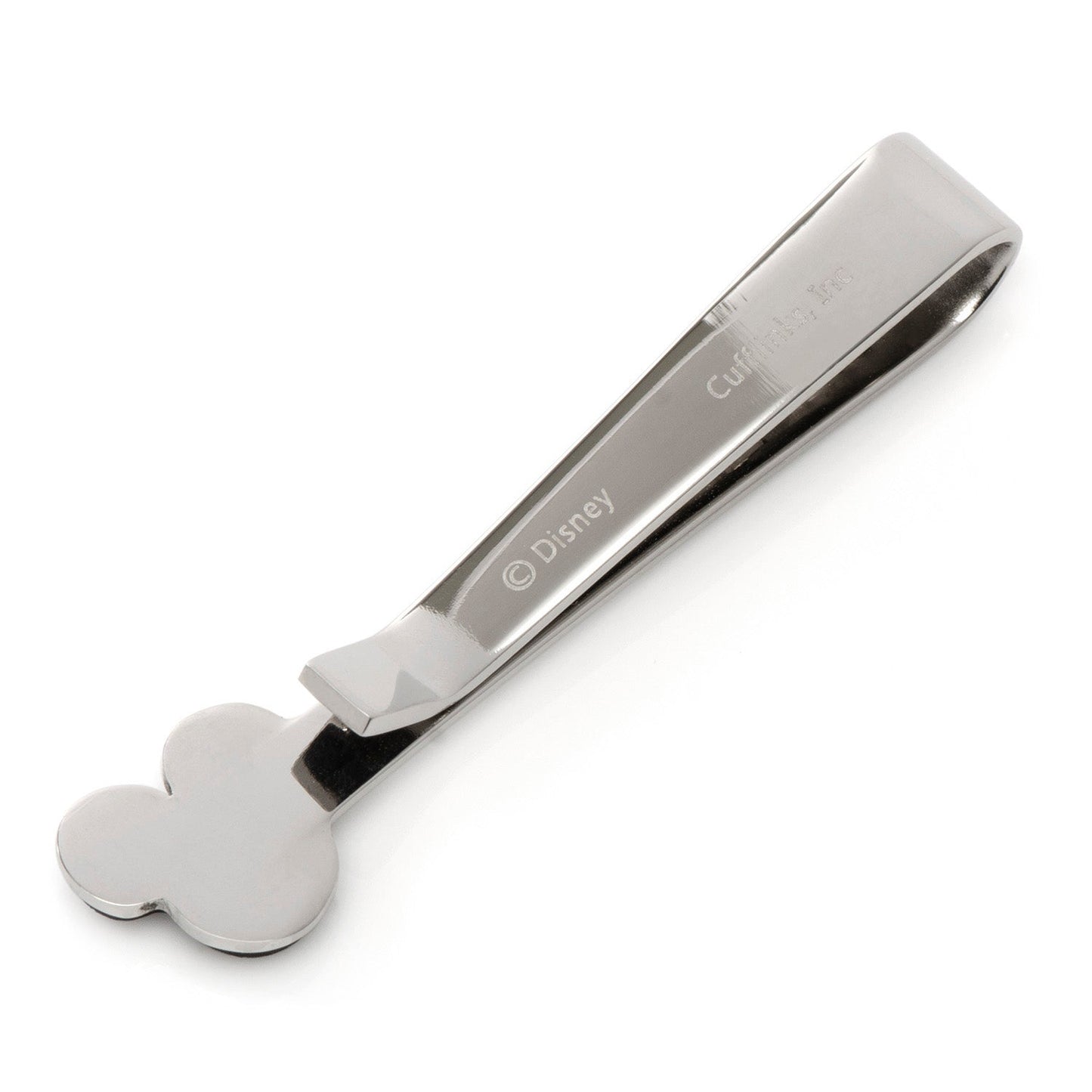 Disney Mickey Mouse Onyx Stainless Steel Tie Bar