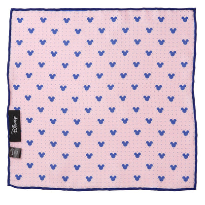 Disney Mickey Mouse Dot Pink Pocket Square