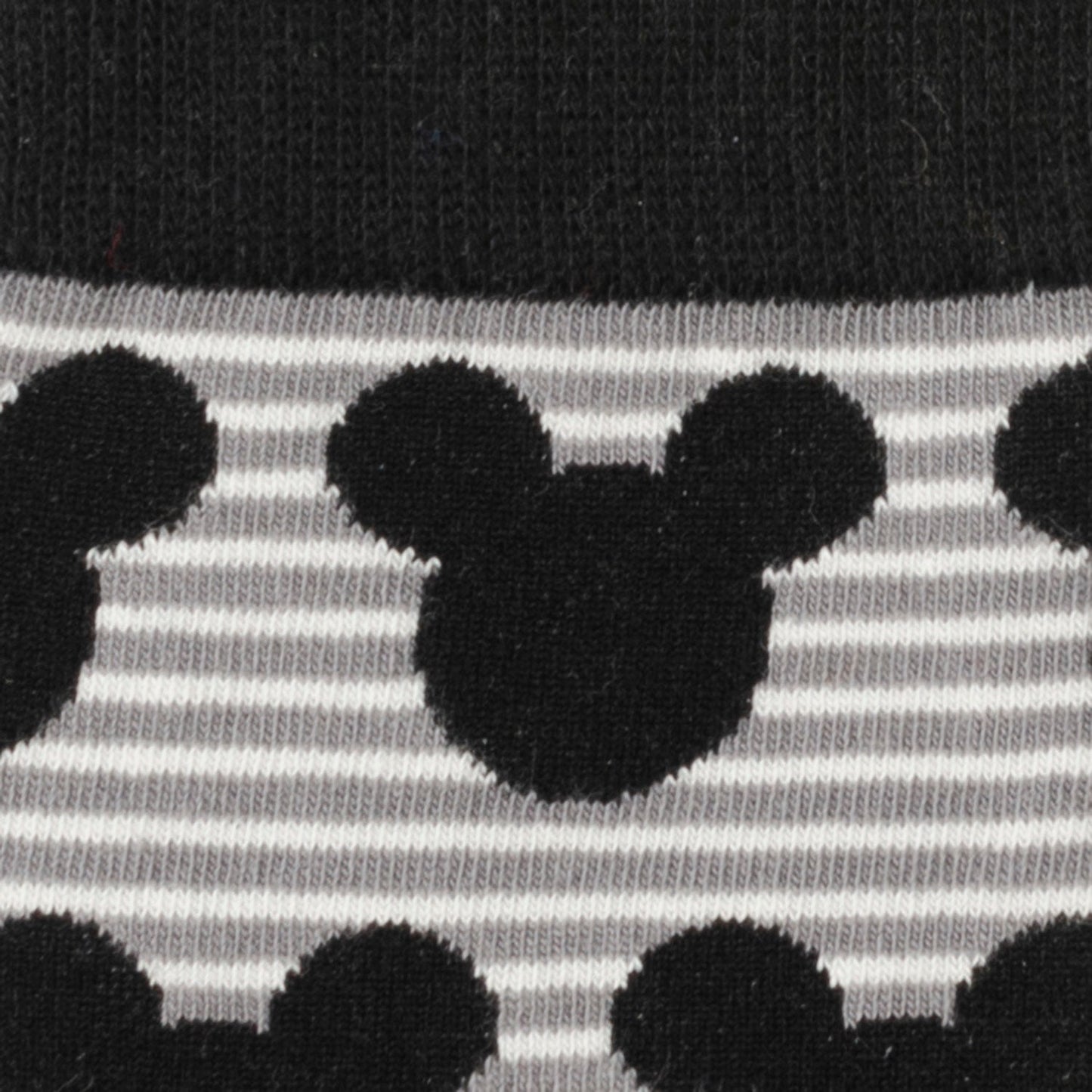 Set de regalo de calcetines grises a rayas de Mickey Mouse de Disney y pin de solapa azul de Mickey