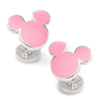 Gemelos Disney Mickey Mouse Silueta Rosa