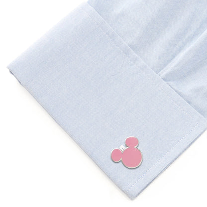 Gemelos Disney Mickey Mouse Silueta Rosa