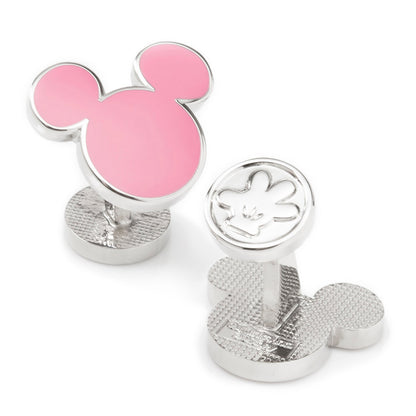 Gemelos Disney Mickey Mouse Silueta Rosa