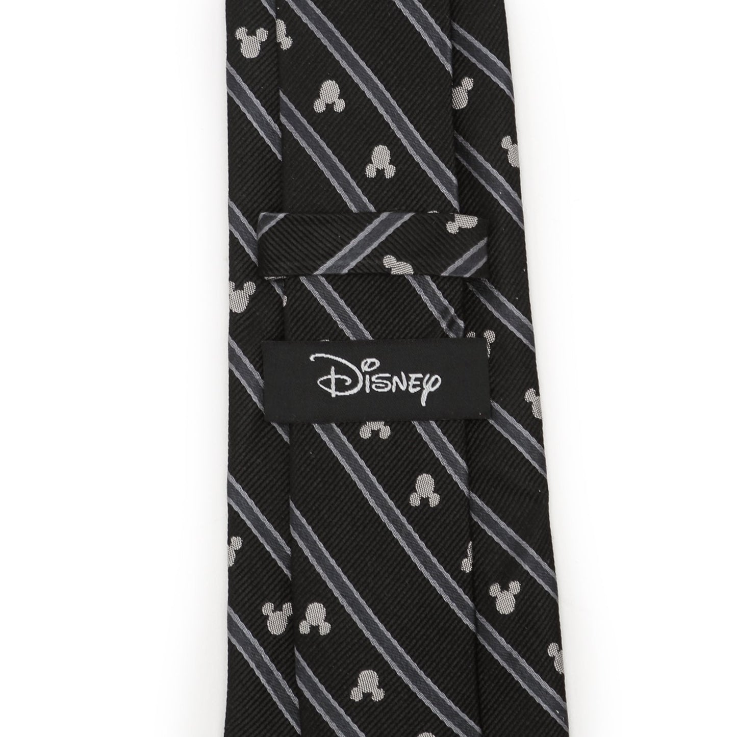 Disney Mickey Mouse Stripe Black Men's Tie